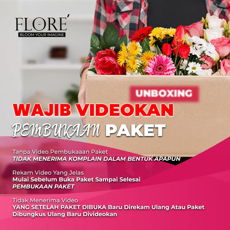 BUNGA ANGGREK BAHAN LATEX ARTIFICIAL / HIASAN MAHAR / BUNGA ANGGREK SATUAN (KN-434) 6