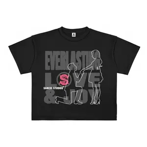 KAOS BOXY | BOXY OVERSIZE T-SHIRT - LOVE & JOY - SANCHI.STUDIOS