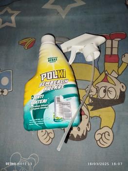 Product Review of POLKI Pembersih Kulkas Kemasan 400Ml - Antibacterial Fridge Cleaner from 𝐍**𝚊 1
