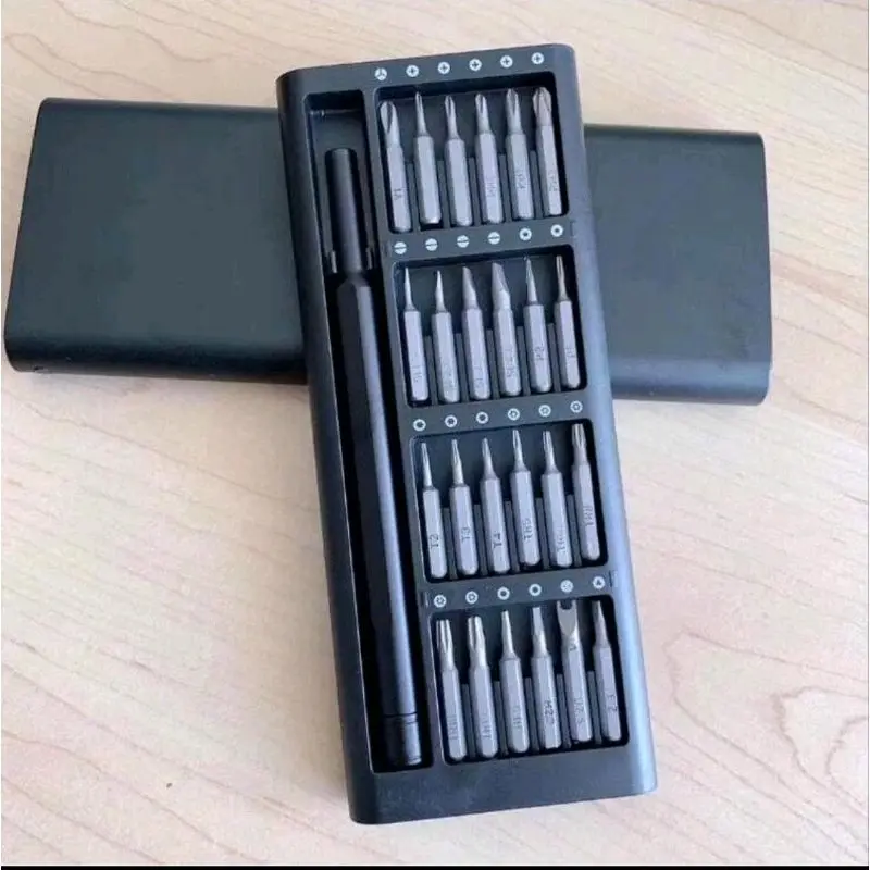 Obeng set premium 24 in1 manual magnetic screwdriver multifungsi | praktis | ekonomis 0