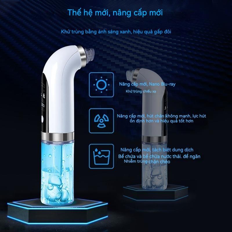 Máy hút mụn cao cấp làm sạch lỗ chân lông có lực hút và màn hình LCD dễ dàng loại bỏ mụn đầu đen mụn cám phù hợp cho cả nữ và nam chăm sóc da máy  làm  sạch  lỗ  chân  lông  mặt 6