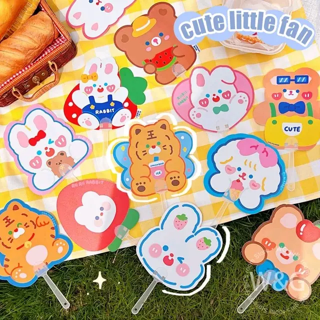 KIPAS TANGAN KARAKTER KARTUN Animasi Lucu  KAWAII LUCU SOUVENIR IDEAS RT-133