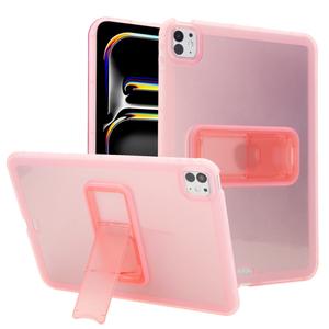 Una funda protectora de silicona suave con soporte, adecuada para iPad 10a generación de 10.9 pulgadas / iPad 11a generación (A16) de 11 pulgadas, iPad 5/6/Air 1/Air 2 de 9.7 pulgadas.