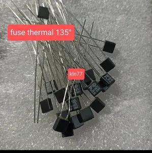 10pcs FUSE THERMAL 135° THERMAL FUSE THERMOFUSE TERMOFUSE 2A 250V 135°C KIPAS ANGIN FUSETHERMAL