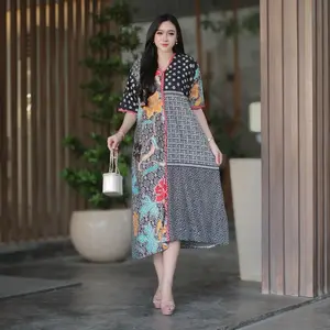 Daster KASANDRA Ld 120 Pj 110 Bahan Rayon Premium busuy friendly