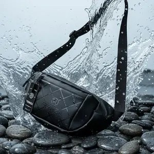 Renza.id Slempang Casual Anti Air Pinggang Pria Slingbag Waitsbag Pria Murah Bahan Polyester Bimo Balon Slempang Cowo Viral 2025 Selempang Keren