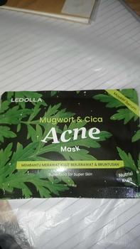 Product Review of Le d'olla Serum Masker Muka Mugwort & Cica (Acne) Le Dolla Masker Muka Serum Salmon DNA (Glowing) Le De olla Masker Muka Serum Sea Buckthorn (Brightening) from s**️ 1