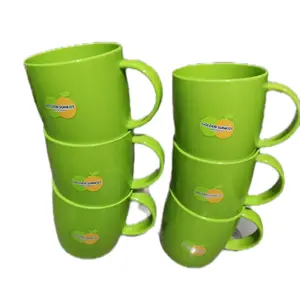 GELAS MELAMIN TEBAL GOLDEN SUNKIST paket 6