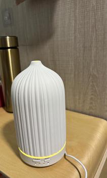 Product Review of Pristine Coral Diffuser | Ultrasonic Mist Diffuser For Larger Areas At Home, Office, Bedroom, Toilet from J**h 0