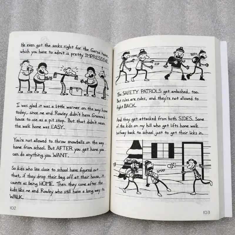Diary Of A Wimpy Kid Series Buku Bahasa Inggris Books 4