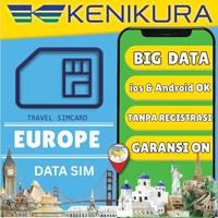 Gambar SIM Card Europe Kuota Data Besar KPN | Eropa SimCard Internet Travel | Kenikura - 28 days, 3GB kuota dari Kenikura Tour Kota Tangerang Selatan 1 Tokopedia