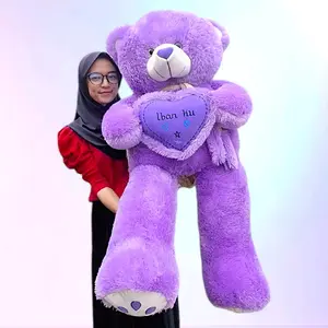 Boneka Free Ukir nama teddy bear shal telapak 1,2meter Toys Dolls