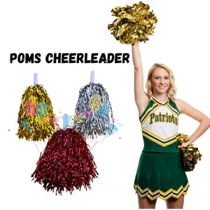 Pom Pom Cheerleader / Pom Pom Rumbai (Harga 1 Pasang)
