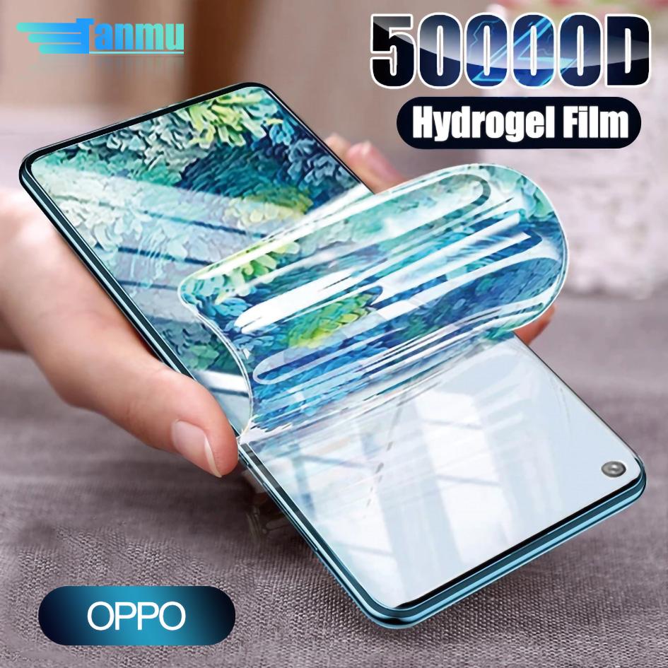 ฟิล์มไฮโดรเจลแบบครอบคลุมเต็มรูปแบบสำหรับ OPPO Reno 10 Pro 5G 8T 4G 8Z 8 5G 9 Pro+ 7Z 7 6Z 6 5F 5Z 5 