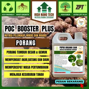POC Booster Pupuk Tanaman Porang Agar Umbi Tumbuh Lebih Cepat Besar Dan Padat Anti Hama