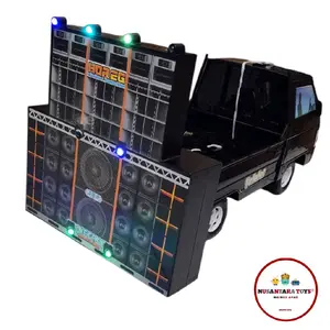 Mainan SOUNDSYSTEM Mobil PICK UP & TRUK MUSIK HOREG Sonsistem Musik OK GAS - Mainan Anak-anak - Toys Baterai Plastik