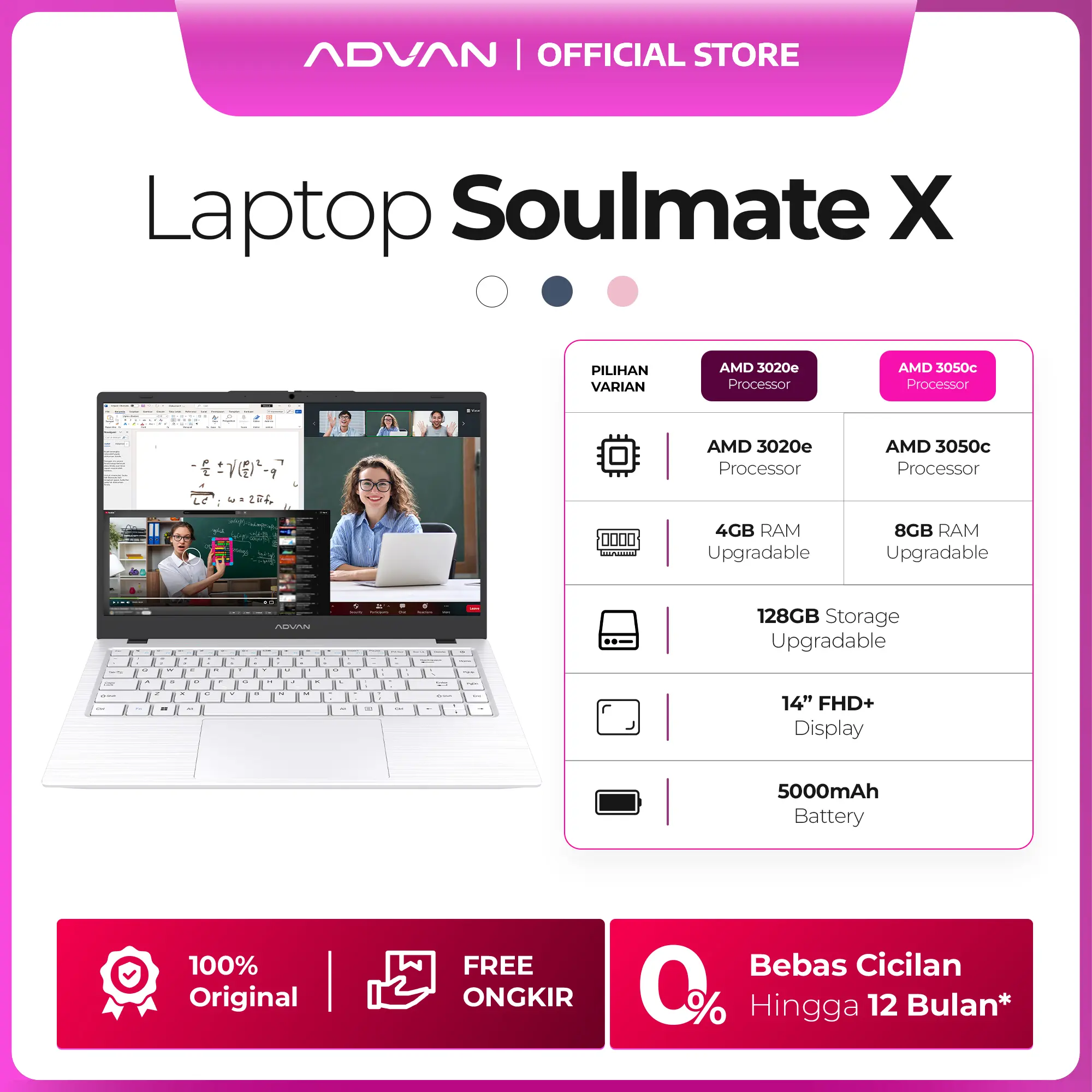 LAPTOP AXIOO HYPE 3 (G8) i3 8109U 12GB 256GB WINDOWS 11 14 FHD - Shop ...