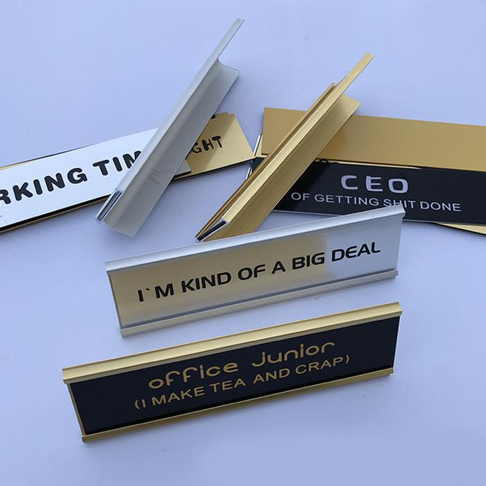 Promo Papan Nama Meja Name Plate Holder Sign Holder Table Nameplat ...