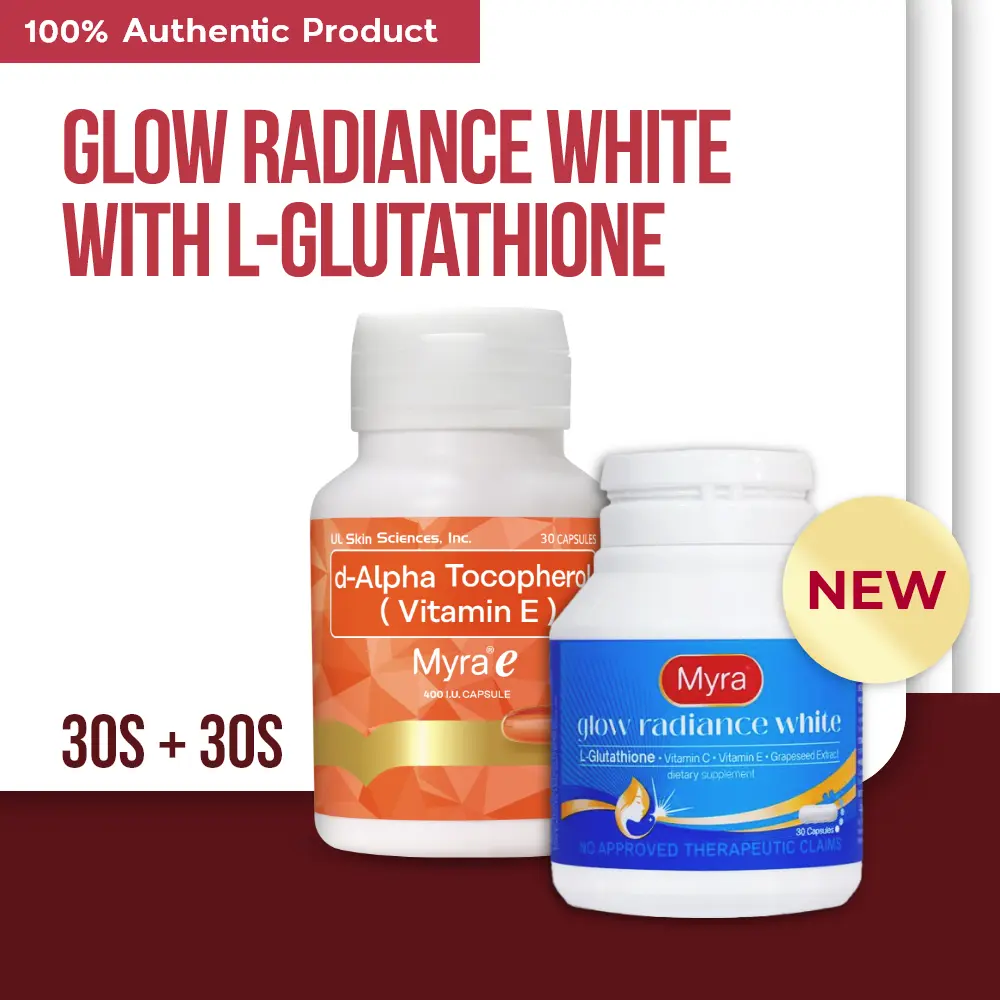 myra glutathione White: OTC & Skin Whitening Supplement MYRA WHITE, MYRA Glow Radiance