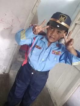 Product Review of SERAGAM PROFESI BAJU TNI ANGKATAN UDARA KOSTUM TENTARA UDARA ANAK from 𝓚**. 2