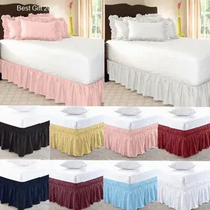 BED SKIRT /PENUTUP TEMPAT TIDUR/RUMBAI TEMPAT TIDUR | Kekinian