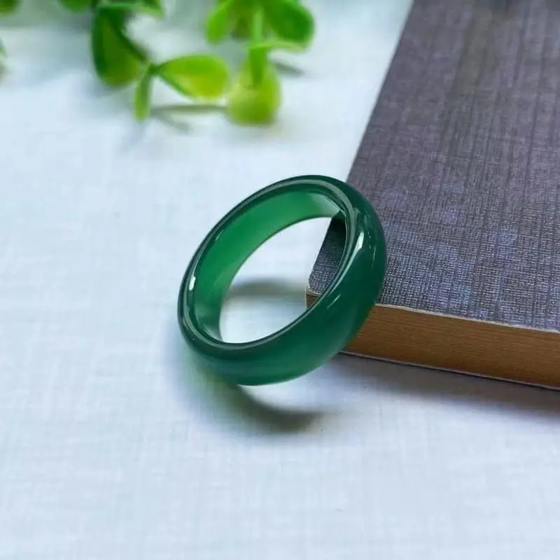 COD Cincin Kesehatan Pria Wanita Batu Giok Asli Model Mewah