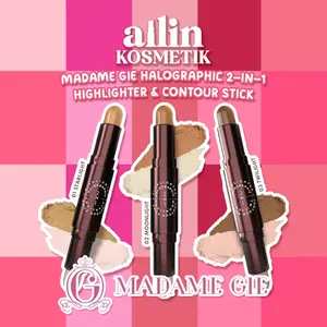 | Madame Gie Halographic 2-in-1 Highlighter & Contour Stick | Highliter & Contour Stick