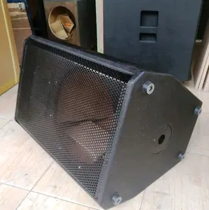 Box Speaker Monitor 2 Way 12 Inch plus Corong  15mm semi meranti