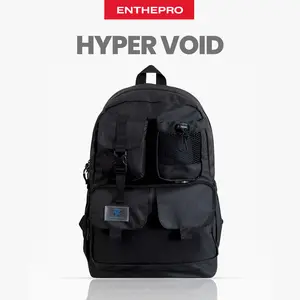 ENTHEPRO - Tas Backpack Hyper Void Black - Tas Pria