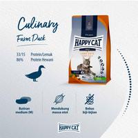 Gambar Happy Cat Makanan Kucing Dewasa Culinary Farm Duck | Grainfree 300gr dari Happy Dog Happy Cat Indonesia Kota Administrasi Jakarta Utara 2 Tokopedia