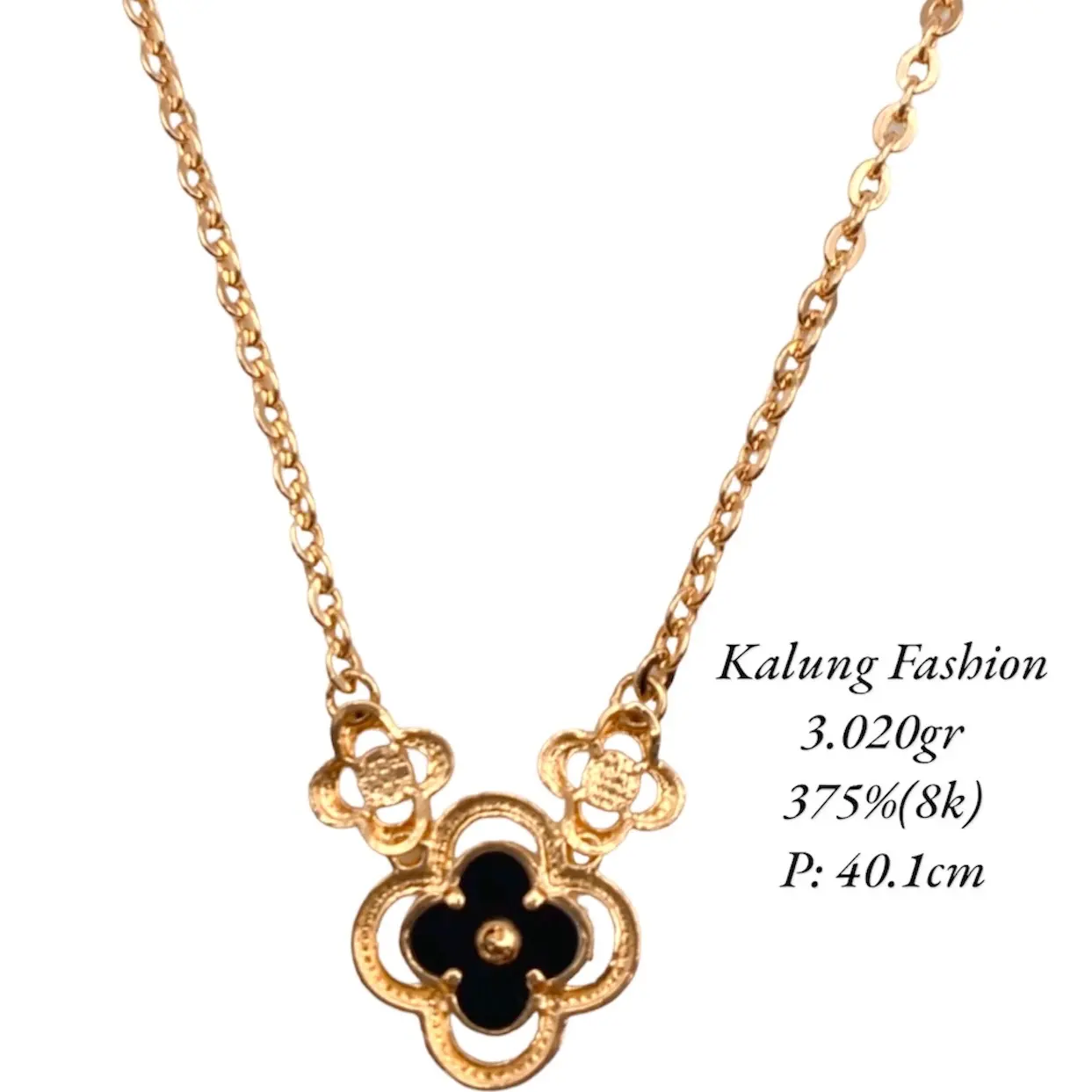 Kalung dan gelang fashion kadar375 (8k)