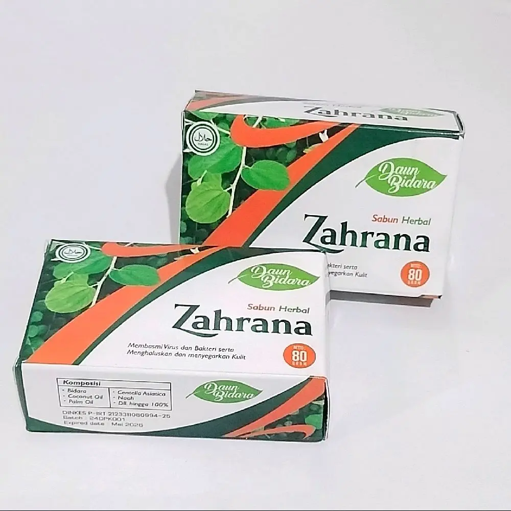 sabun mandi herbal sabun bidara ZAHRANA