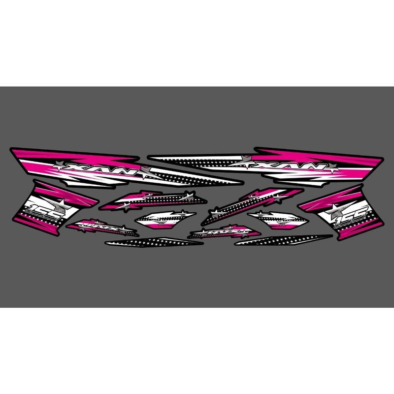 STICKER ALL NEW AEROX CONNECTED NVX 155 HOLOGRAM EDITION DESIGN 6