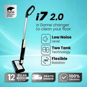 NUNA I7 2.0 Floor Cleaner Cordless 2 IN 1 -  Alat Pembersih Lantai Basah & Kering Tanpa Kabel - Unit