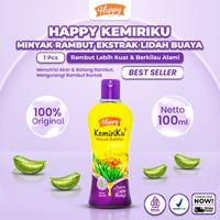 Gambar Happy Minyak Kemiriku Ekstrak Lidah Buaya 100ml isi 1pcs - Minyak Rambut /Membantu melebatkan/ Menghaluskan / Mengurangi Kerontokan Menghitamkan Perawatan Haircare Vitamin dari Lovana Story Kota Administrasi Jakarta Barat 1 Tokopedia
