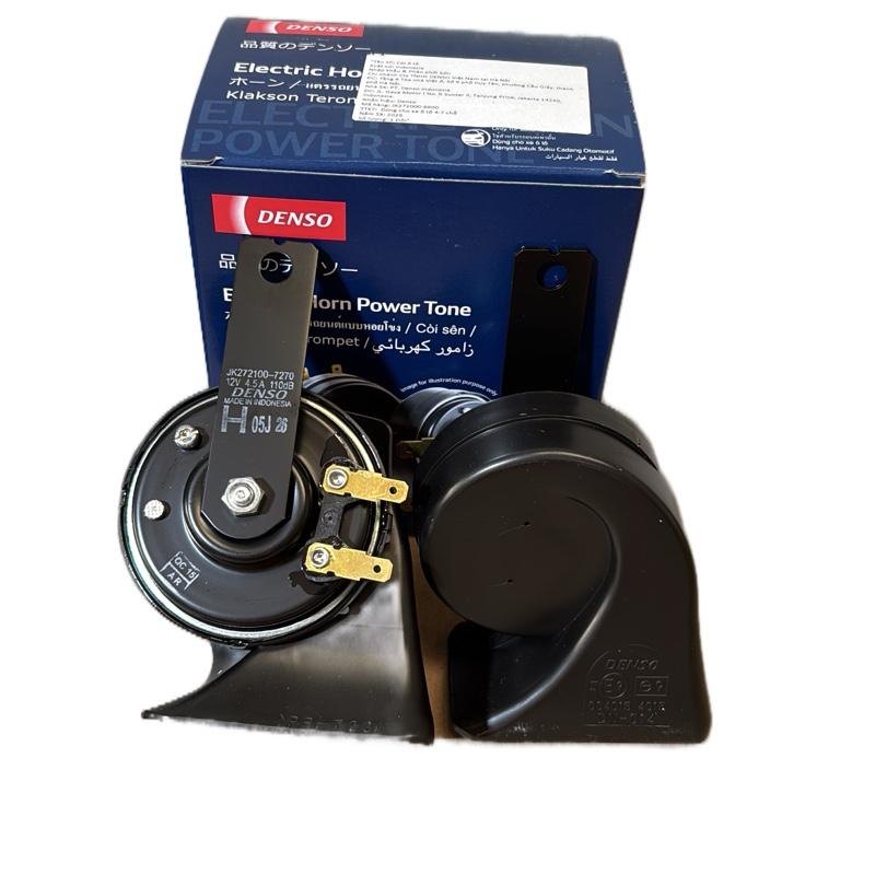 Denso Còi Sên Ô Tô 12V Âm Thanh Rõ Ràng 2 Jack Cắm Chính Hãng Made In Indonesia Cho Xe Ô Tô