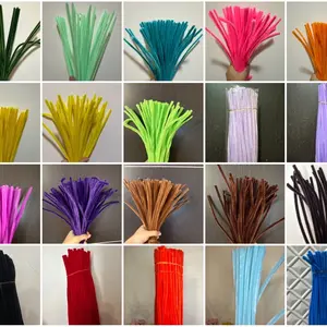 [-+100pcs] PROMO BUY 20 GET 1 FREE isi -+100PCS KAWAT BULU MERCY FUZZY WIRE kawat bulu pipe cleaner  TEBAL GEMBUL PREMIUM