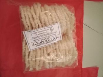 Product Review of Rengginang Singkong 30pcs Mentah Campur Rasa Bawang dan Terasi Asin Food Goreng from A**h 0