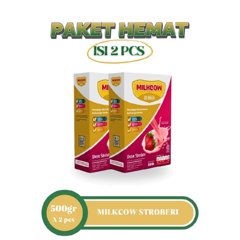 Isi 2 Milkcow stroberi