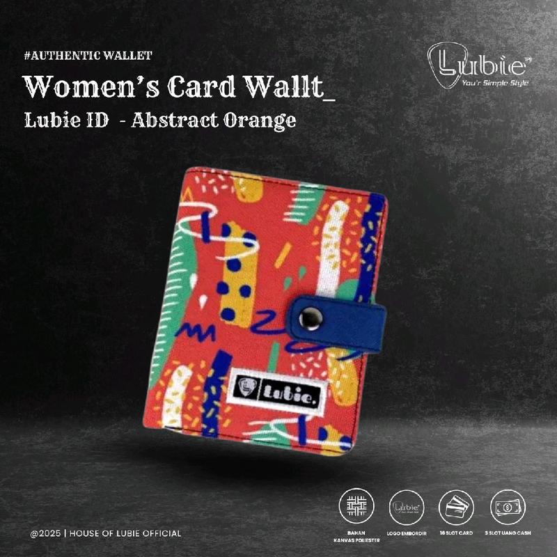 LUBIE Dompet Cewek dompet kanvas bahan premium |  Dompet Kartu Viral | Glory Wanita 9