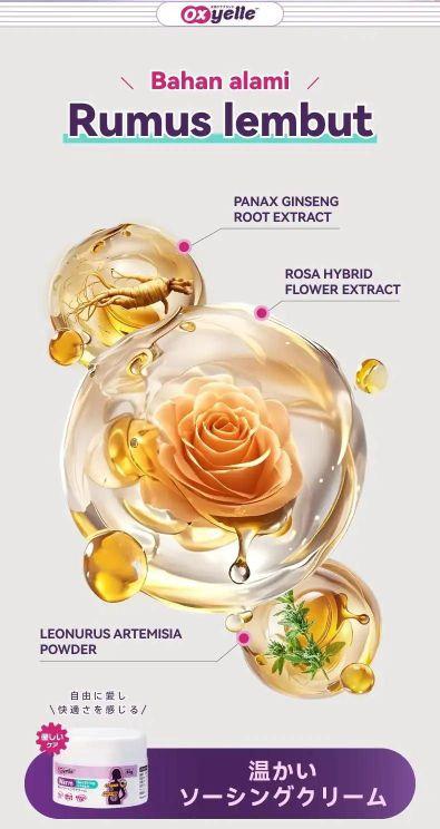 [Dijamin Original 100%]Oxyelle Gel Hangat Herbal yang Lembut & Nyaman – Perawatan Harian - 1PCS