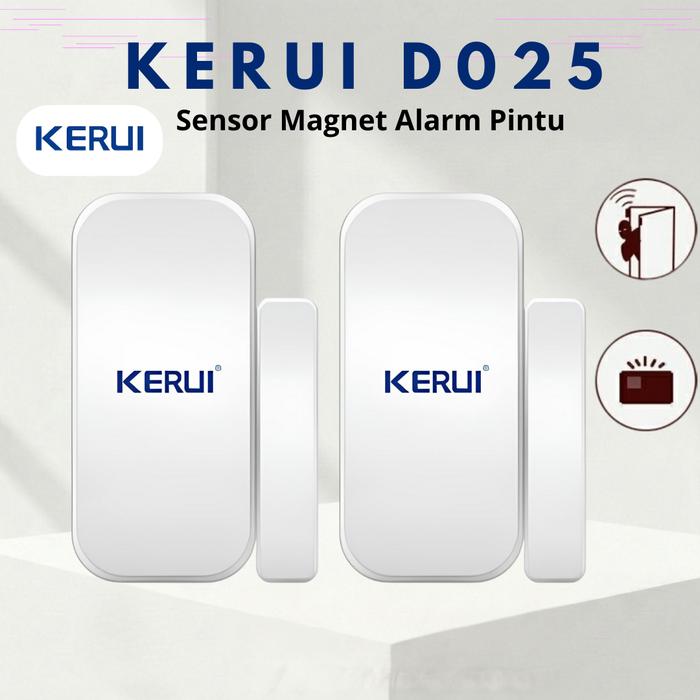 Gambar KERUI Alarm Magnetik Pintu dan Jendela Sensor Gerak Tambahan (Tanpa Remote) dari KERUI Official Store Kab. Bekasi Tokopedia