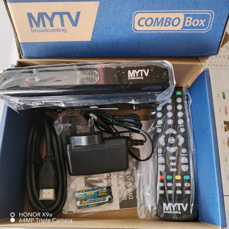 Mytv Original Combo S2T2 Boleh Guna Piring Atau Antena (Decoder ...