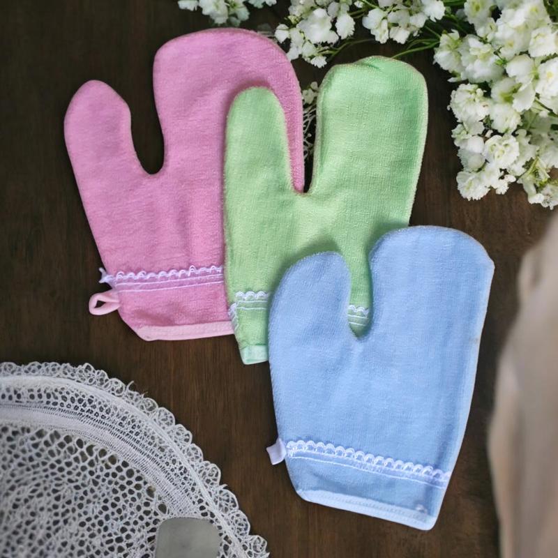 Product Introduction of Baby Bornshop - Promo Sale 3 pcs Washlap Bayi Model jari 26