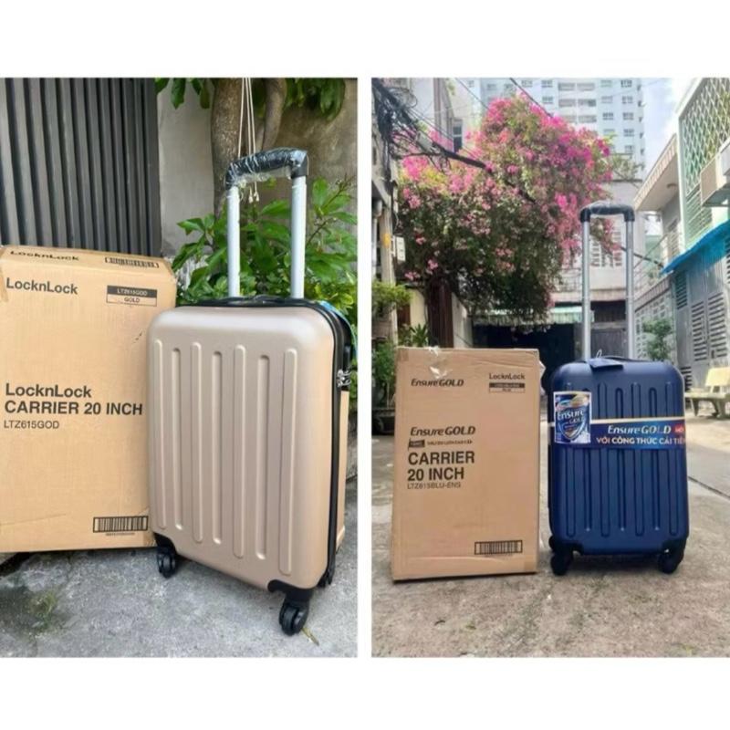 Lock&Lock Vali 20 inch có Khóa An Toàn LTZ201S00 - Hàng Sữa Ensure & Similac Chất Lượng Cao Kích Thước Vừa Phù Hợp Cho Du Lịch