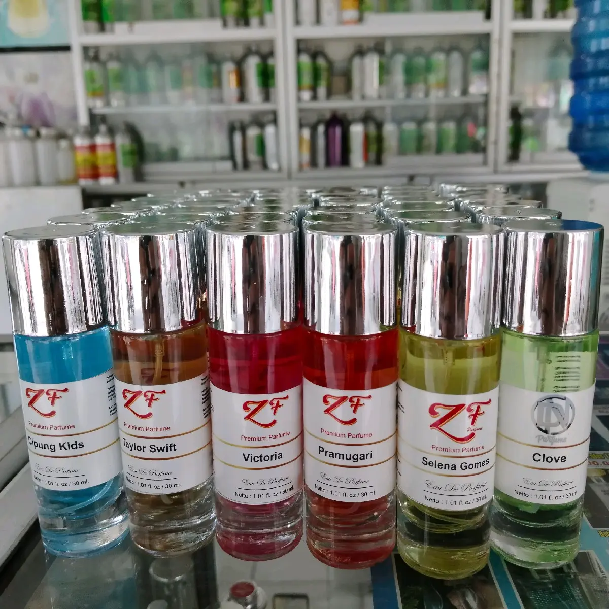 paket promo 6 botol parfum 30ml by semogaberlahpargum awet tahan lama MAN and WOMEN UNISEX Wangi