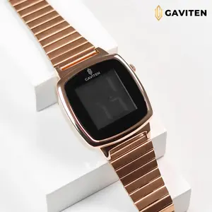 GAVITEN Jam Tangan Wanita Gaviten GV 009 GV009 Original Garansi Resmi 1 Tahun - Stainless Steel