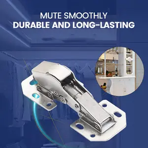 Engsel Pintu Kabinet 90 Derajat Soft Close Hydraulic Hinge Door MY-41 Universal Murah High Quality