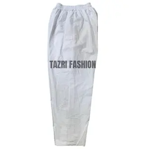 Celana Panjang Sirwal Pria Pangsi Komprang Bahan Kaos Katun Permium Untuk Umroh dan Haji juga Santai Casual Putih Polos Distro Hitam Muslim Dewasa