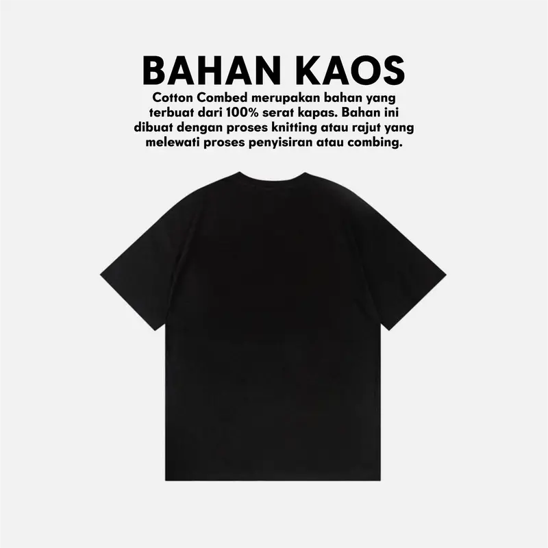 Kaos HOOLIGANS SOCIETY Vol. 2 sablon reflective nyala Keren Katun Hitam 3
